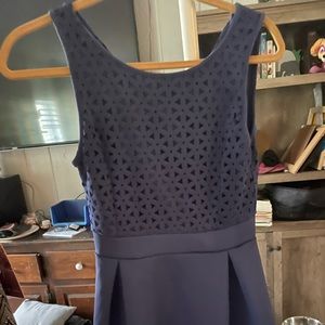 Navy blue sun dress